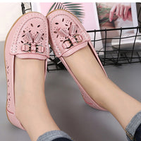 Mocassins respirants à enfiler pour femme