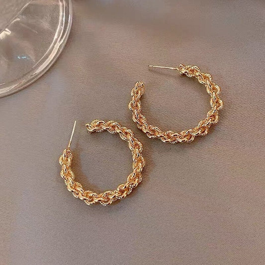 Créoles en Or et Diamants