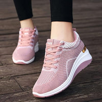 Haelios™ – Basket Orthopédique Femme à Semelle Compensée Respirante