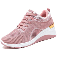 Haelios™ – Basket orthopédique femme à semelle compensée respirante