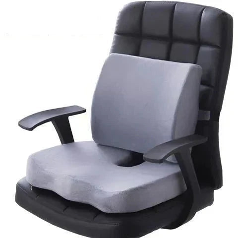 Coussin de soutien lombaire en mousse ergonomique