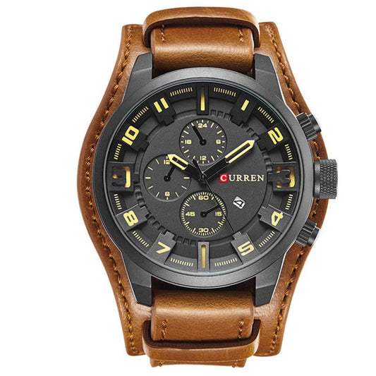 Montre de luxe pour homme élégant