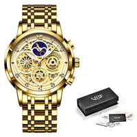 Montre bracelet élégante pour homme