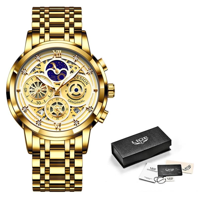 Montre bracelet élégante pour homme