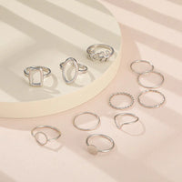 Pack 11 Bagues Vintage en Argent