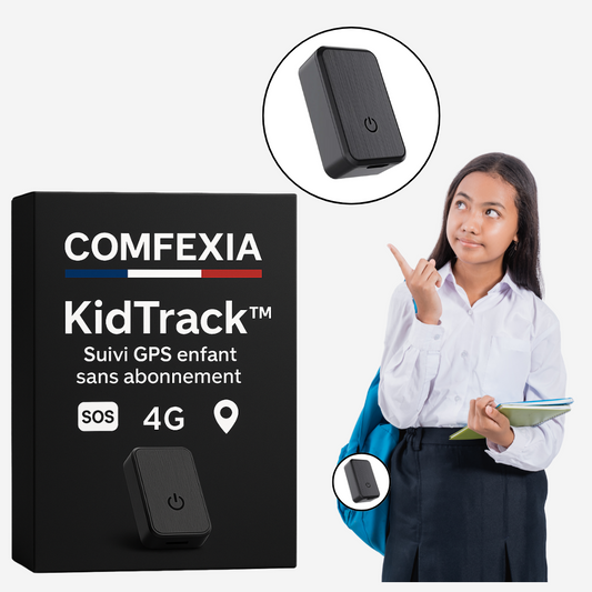 KidTrack™ – Traceur GPS Enfant pour Assurez la Sécurité de Votre Enfant