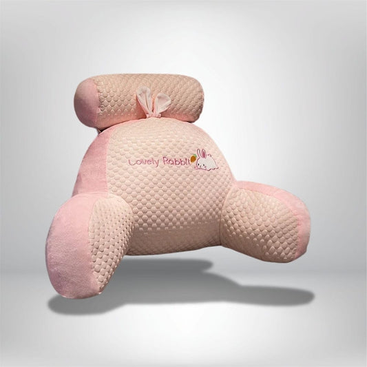 Lumbira™ – Coussin de lecture ergonomique avec accoudoirs et appui-tête amovible