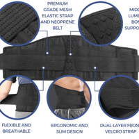 LumboRelief™ – Ceinture Lombaire Sciatique pour un Dos Soulagé