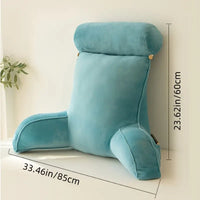 LumbraNest™ – Coussin de lecture ergonomique grand format pour lit et canapé