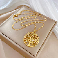 Collier Racines de la Vie en Or