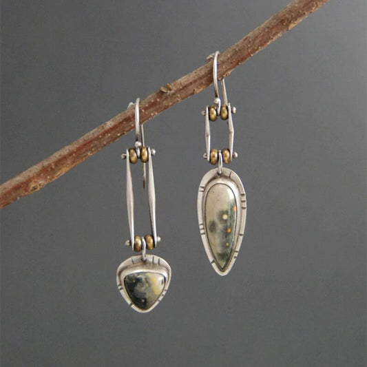 Longues Boucles d'Oreilles Mécaniques Style Punk