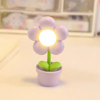 Lampe de Table Florale Élégante