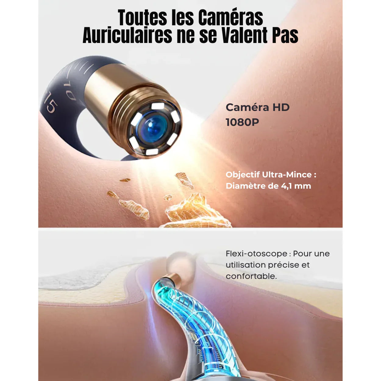 Nettoyeur d’Oreilles Bebird EarSight Plus