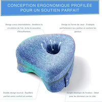 Oreiller Lombaire Ergonomique de Jambe à Mémoire de Forme