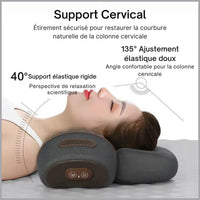 Oreiller Cervical Chauffant et Massant
