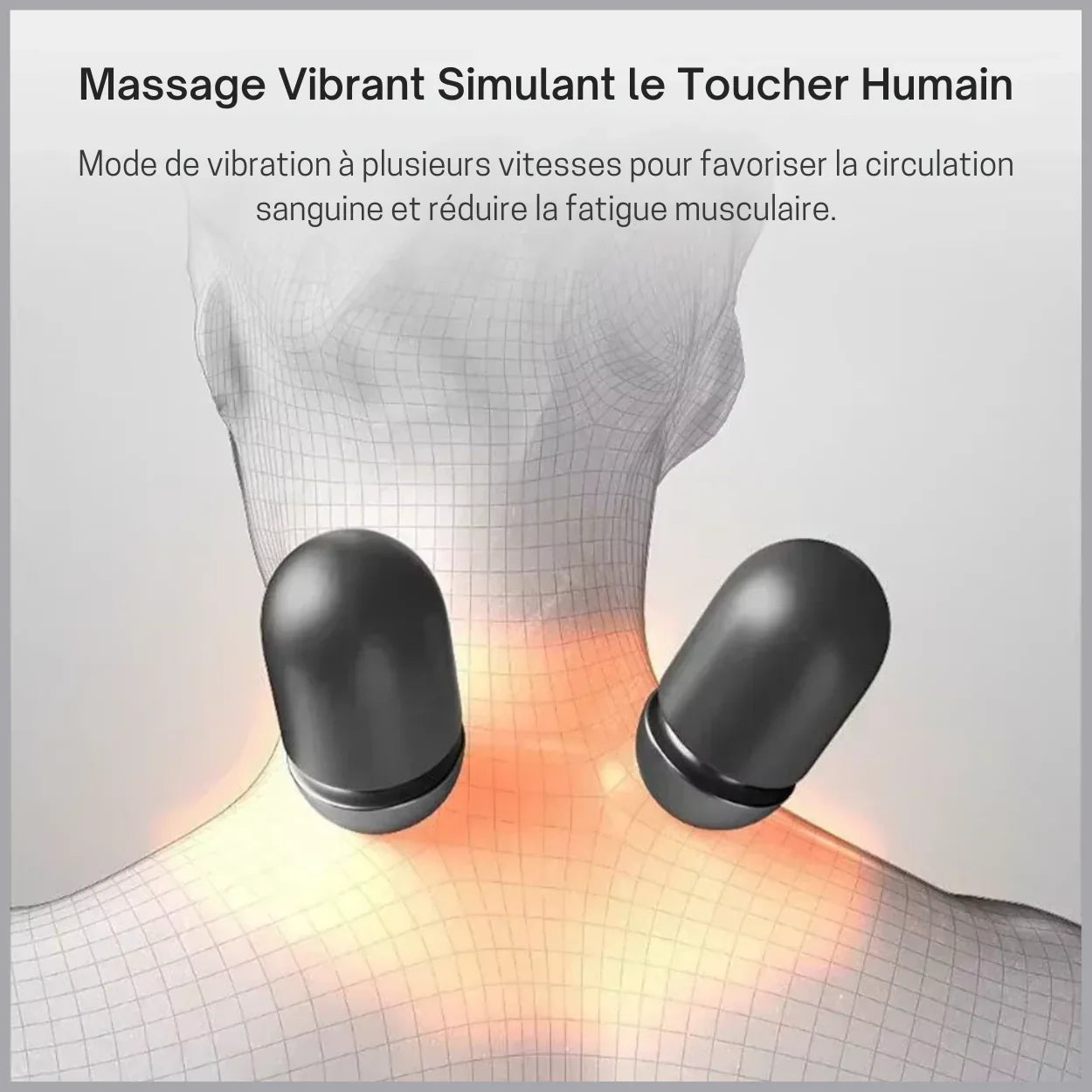 Oreiller Cervical Chauffant et Massant