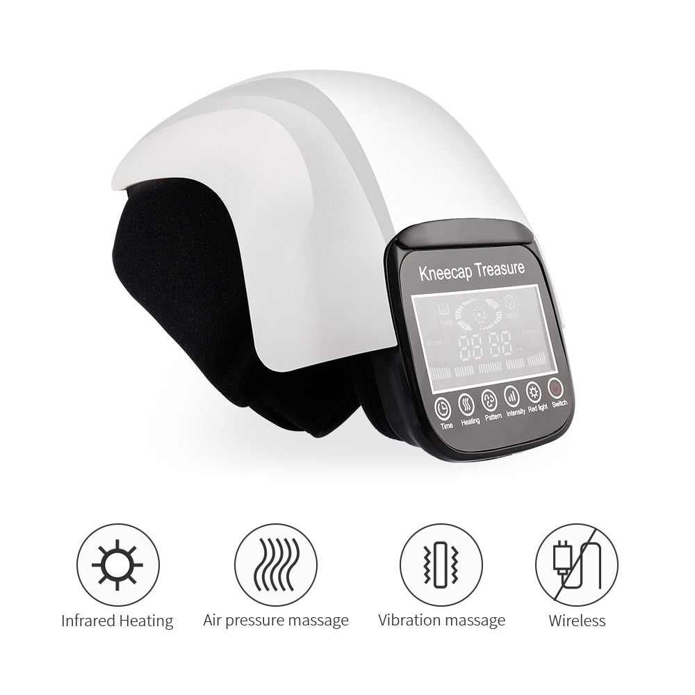 OrthoFlex™ – Masseur de Genoux Chauffant & Relaxant pour un Confort Optimal