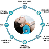 OrthoPillow™ – Oreiller de Traction Cervicale Ergonomique
