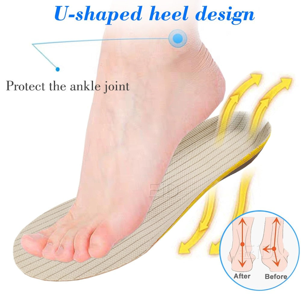 OrthoSole™ – Semelles Orthopédiques Confort pour Pieds Plats