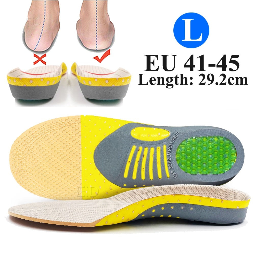 OrthoSole™ – Semelles Orthopédiques Confort pour Pieds Plats