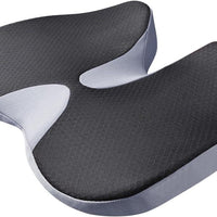 Orthovia™ – Coussin de Siège Ergonomique en Mousse Mémoire pour Coccyx et Sciatique
