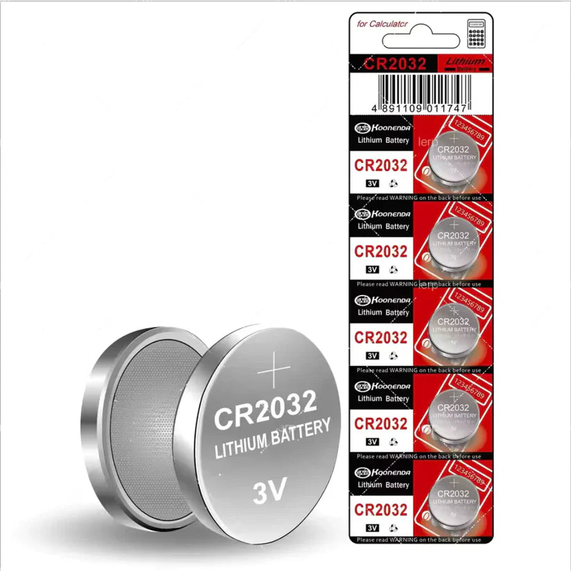 Pack de 5 Piles CR2032 Lithium 3V