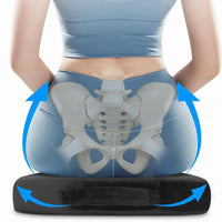 PosturEase™ – Coussin Ergonomique Chaise Soutien Lombaire et Soccyx