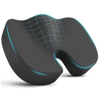 Postura™ – Coussin ergonomique U-shape à mémoire de forme pour chaise de bureau