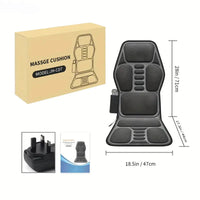RelaxMax™ – Coussin Ergonomique Chaise avec Massage Complet et Chaleur Apaisante