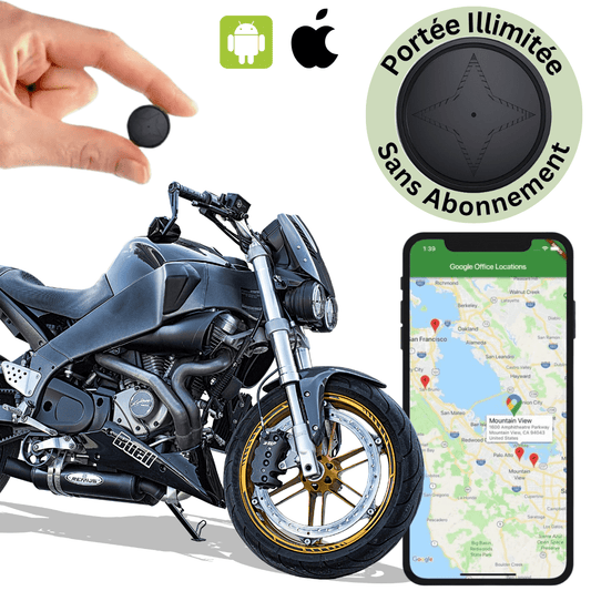 RoadGuard™ – Traceur GPS Moto Sans Abonnement Discret & Fiable