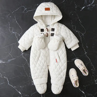 Combinaison Bébé Douce en Velour