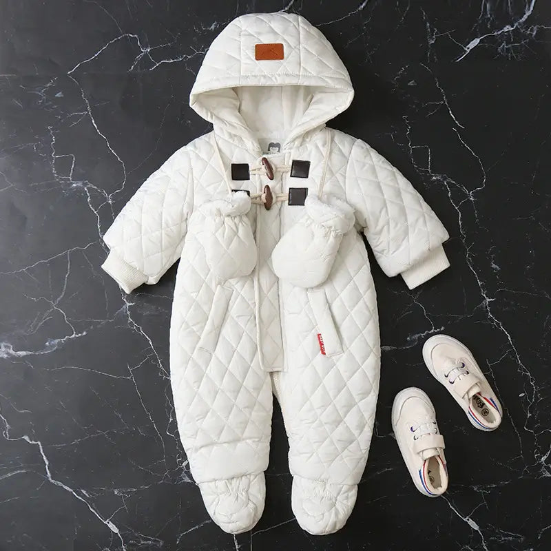Combinaison Bébé Douce en Velour