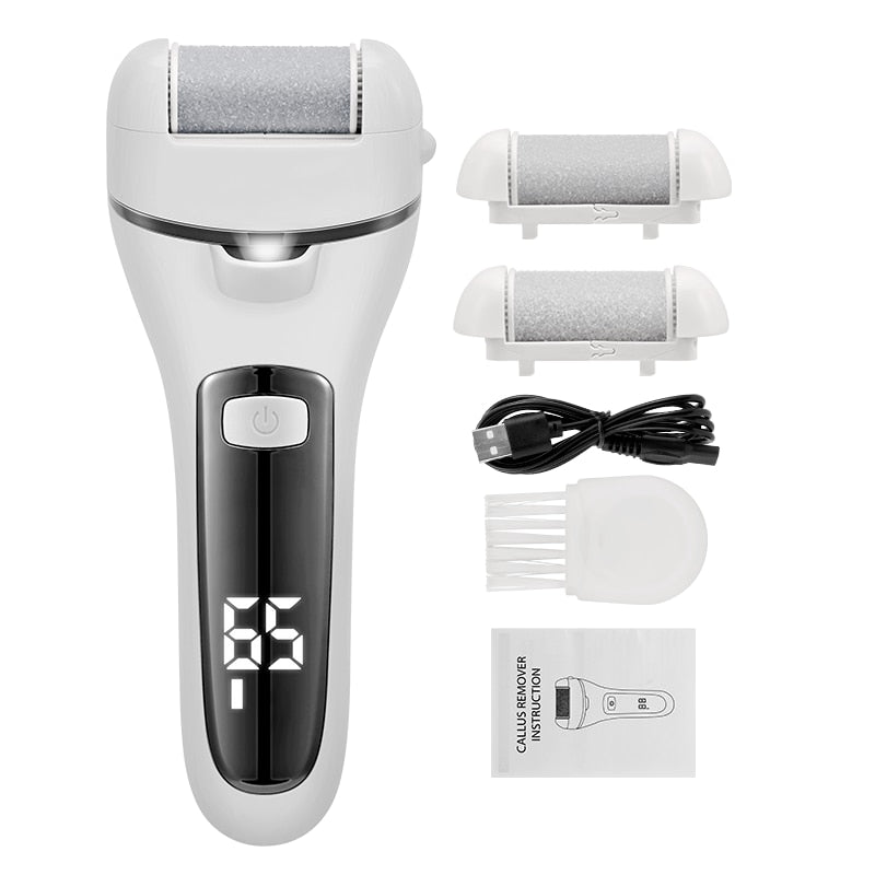 Rasoir à pieds électrique pour callosités