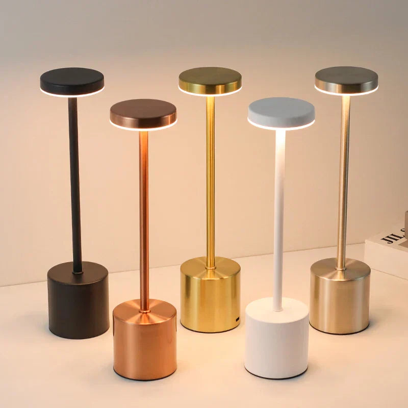 Lampe de Bureau Élégante Blanc Crème