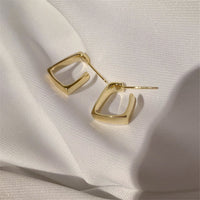 Boucles d'oreilles Géométriques Dorées