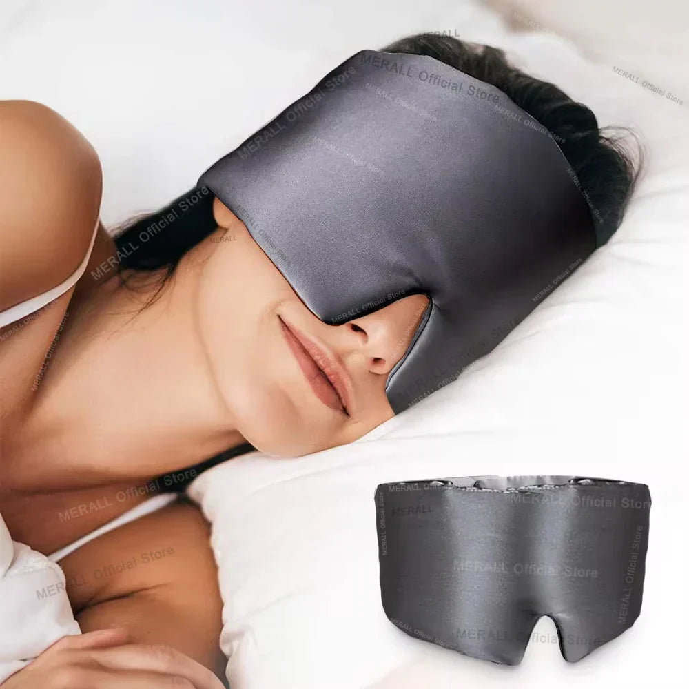 Masque de Nuit Doux en Soie Lavande