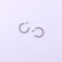 Boucles d'Oreilles en Or et Argent