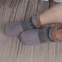 Chaussettes Chaudes Antidérapantes d'Automne pour Hommes et Femmes