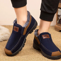 Chaussures d'hiver en coton pour hommes