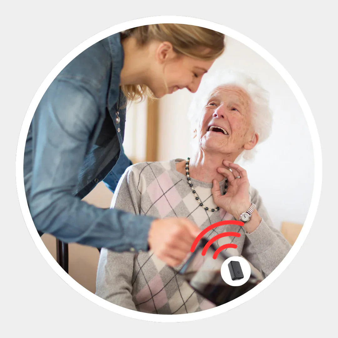 SeniorSafe™ – Traceur GPS Senior Sans Abonnement Suivi Fiable en Temps Réel