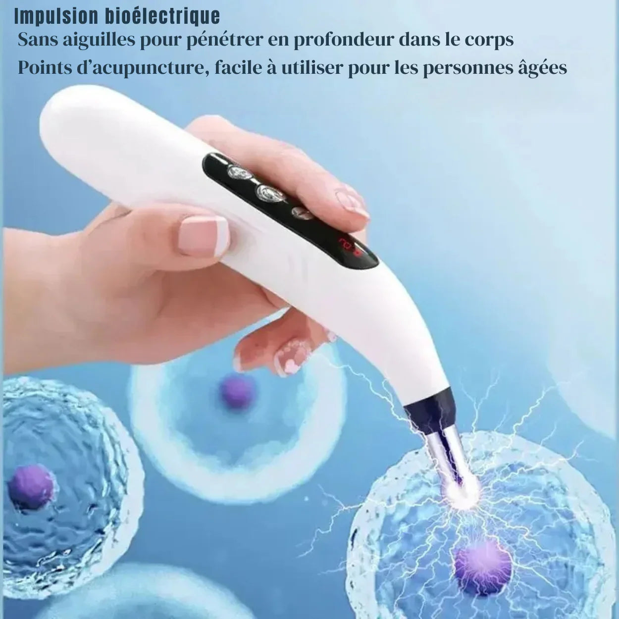 Stylo d’Acupuncture Électrique 5 en 1
