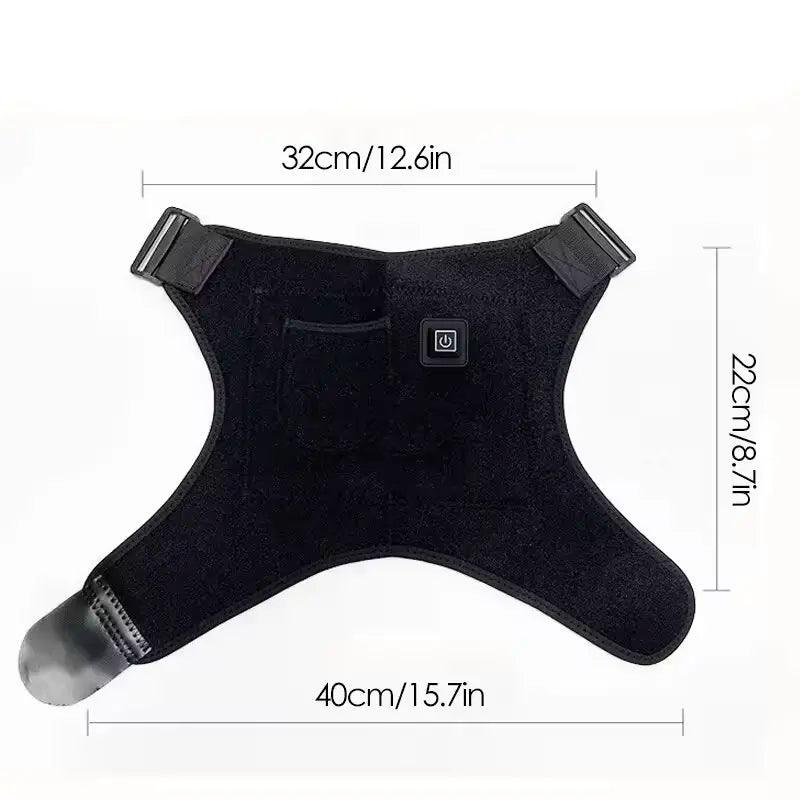 ThermoFlex™ – Épaule Chauffante Rotative pour Soulager les Douleurs Musculaires et Articulaires