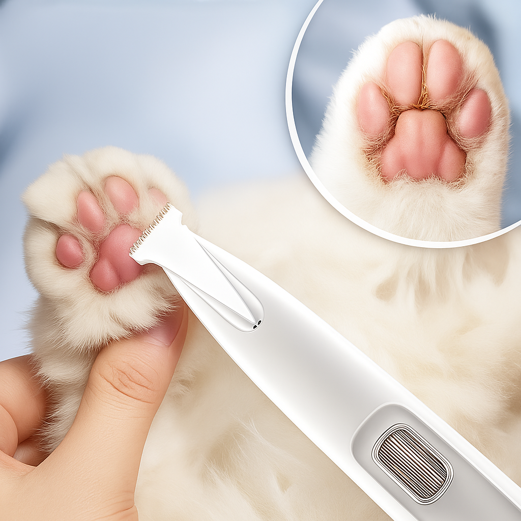 Tondeuse silencieuse multi-zones pour chiens et chats