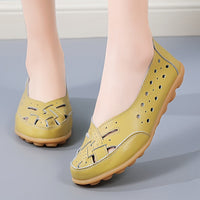 chaussures plates légères et respirantes