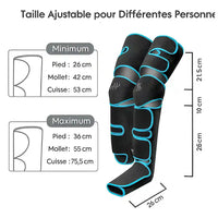 VentroPulse™ – Chaussette Chauffante Massage Jambes pour Détente Musculaire