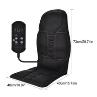 VibraSeat™ – Coussin Massant Chauffant Détente Complète pour Voiture & Maison