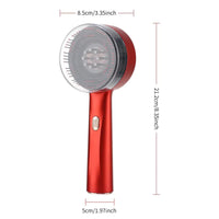 VibroSilk™ – Brosse à Cheveux Électrique 2 en 1 pour Soin Capillaire Apaisant