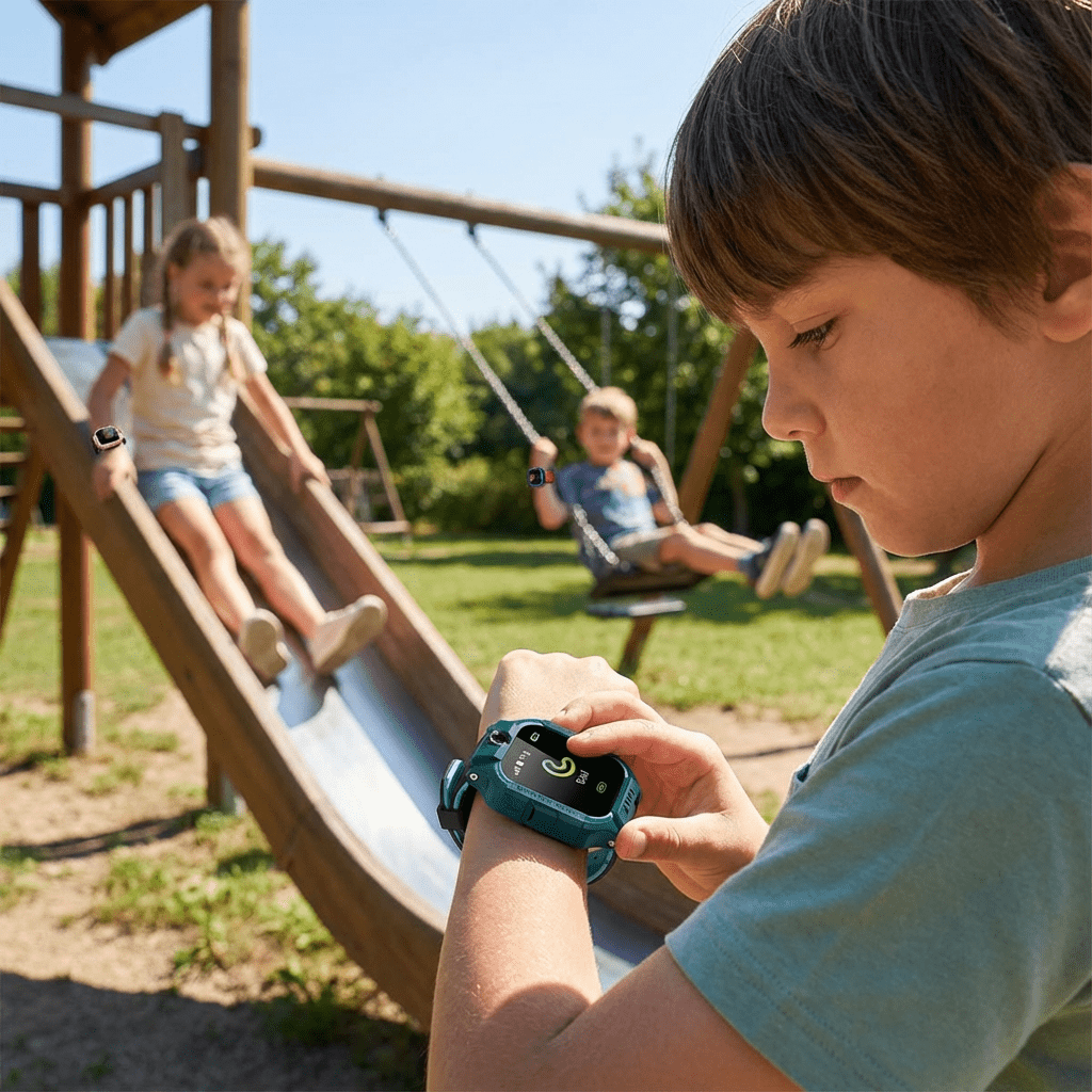 Comfexia™ – Montre GPS Pour Enfant avec Fonction d'Alertes