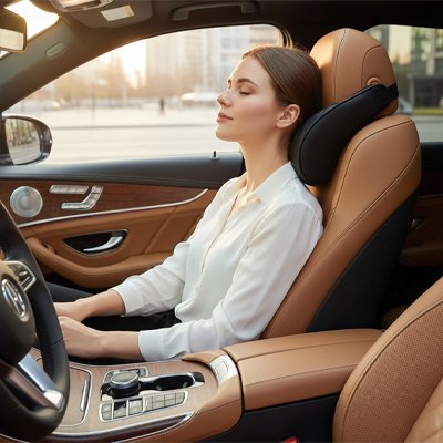 Appui tête voiture