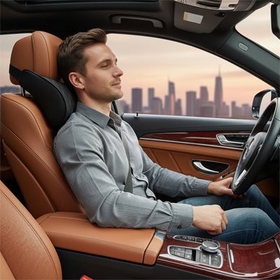 Appui tête voiture